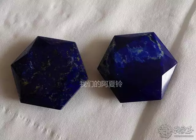 真假青金石对照图片，天然青金石怎样鉴别