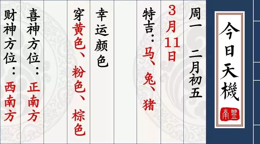 11老黄历星宿，本命星宿和值日星宿"