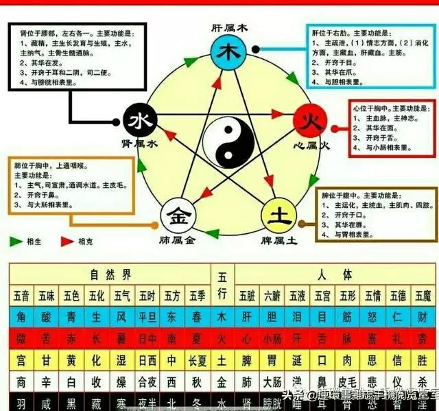 022年份五行查询表，五行命相查询表"