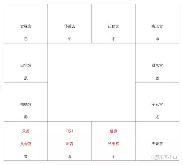 022年紫微流年命盘，2022