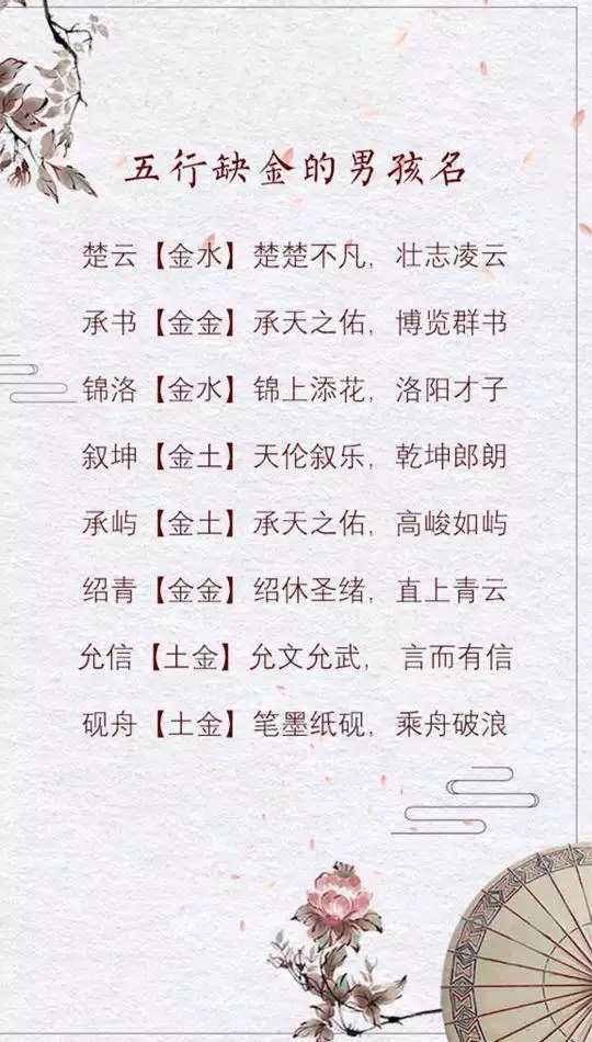 五行缺火缺木的男孩名字，缺火缺木有寓意的男孩名字