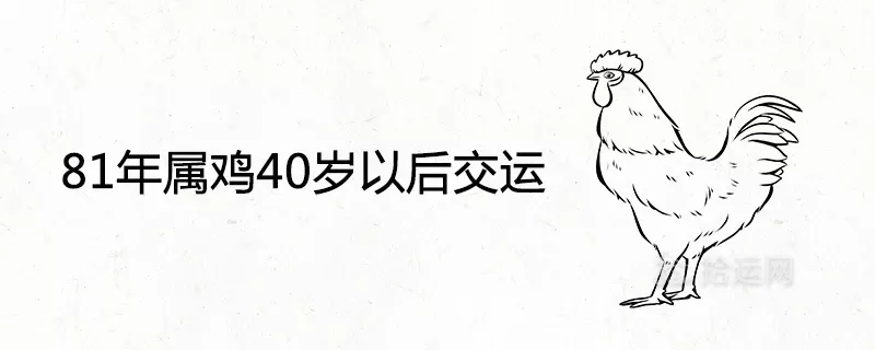 1、81年的鸡运势咋样:我属1年的人运气如何