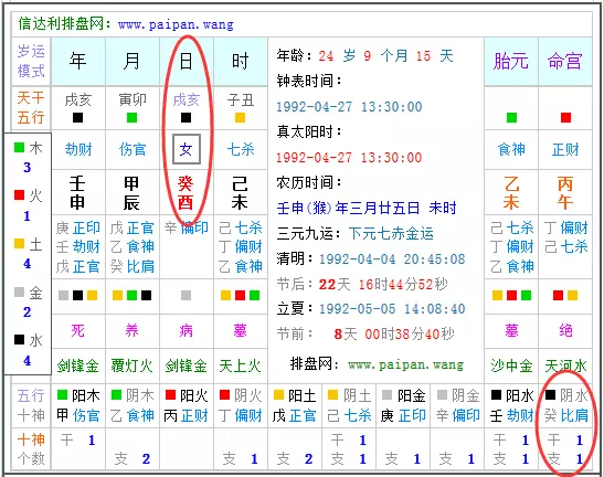 2、命盘在线八字排盘系统:你好，想知道你用的查自己八字命盘的软件是哪个？