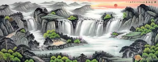 3、什么属相不能挂山水画:属鼠的霹雳火命客厅可以挂山水画吗?