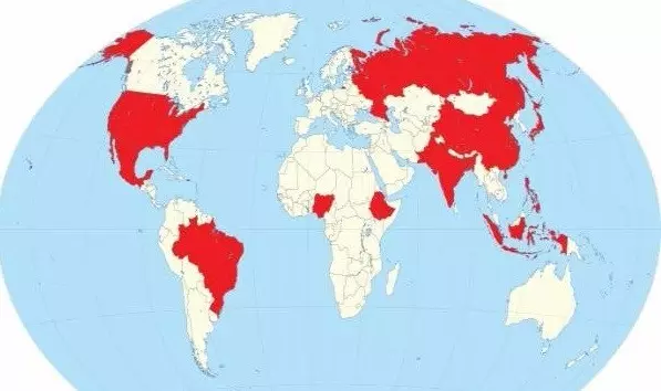 1、美国实际人口17亿:美国人口超过一亿吗?