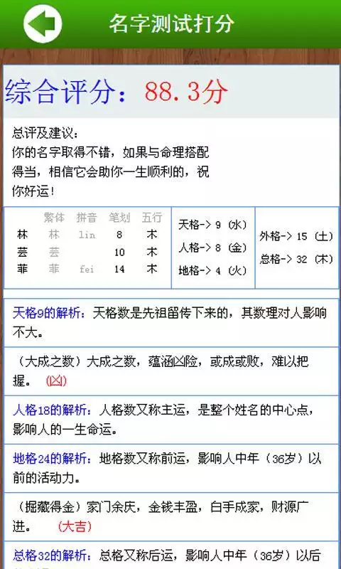 4、名字打分测试最准确:名字测试打分最准确陈静涵