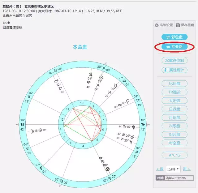 2、星盘查询app:星盘在线查询