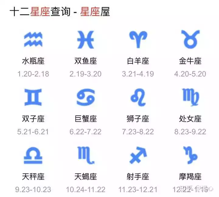 1、星座月份表农历查询:十二星座月份表？