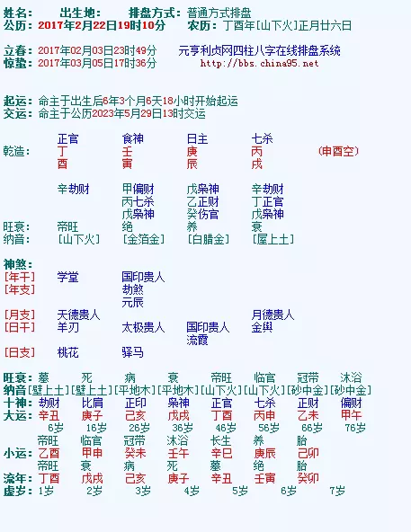 3、最准的生辰八字算命免费:免费算生辰八字算命大家找