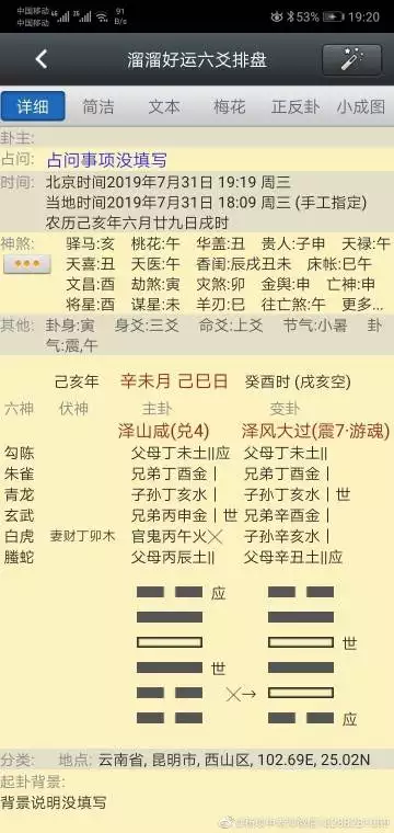 7、测感情世爻克应爻:测男女关系,应克世