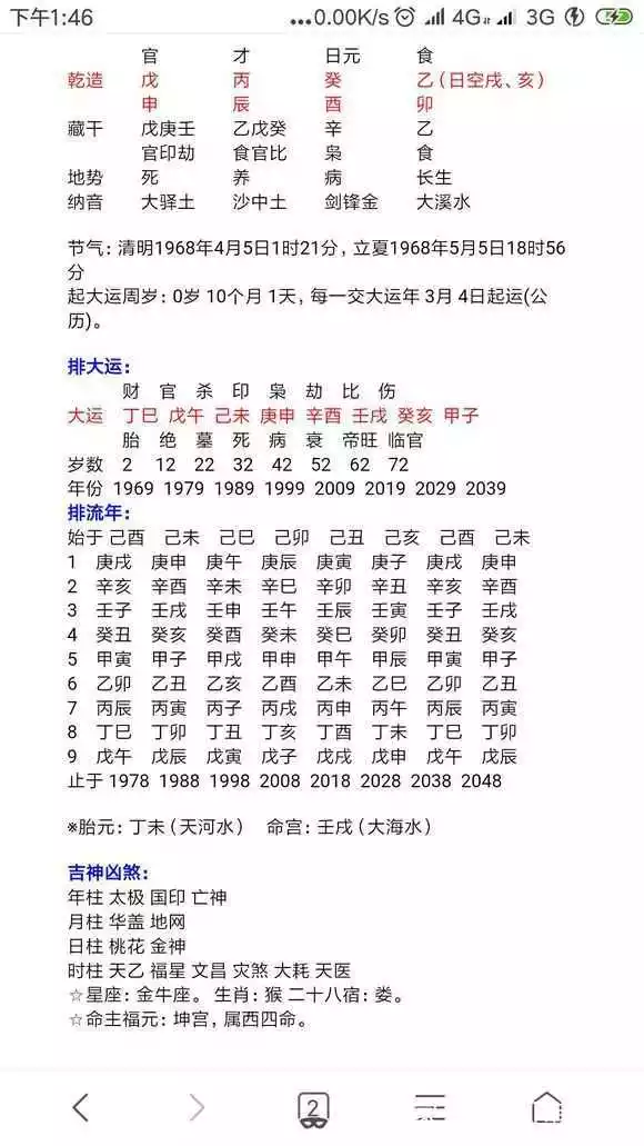 5、在好几个算命网站上输入自己的生辰八字算命 会不会有事啊？