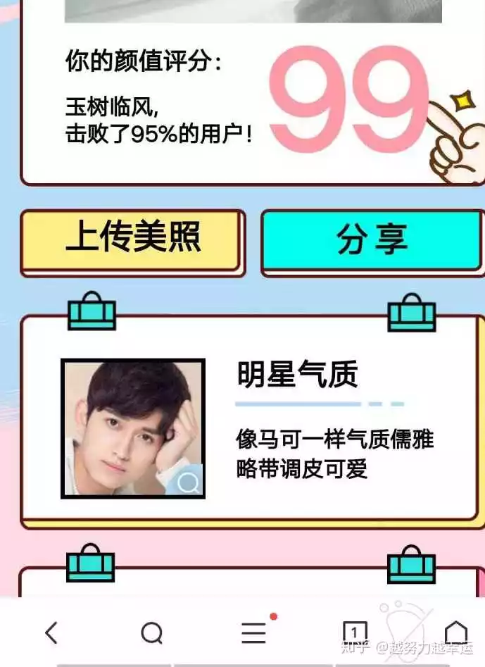 7、测颜值分的图:请出这张照片的颜值打分