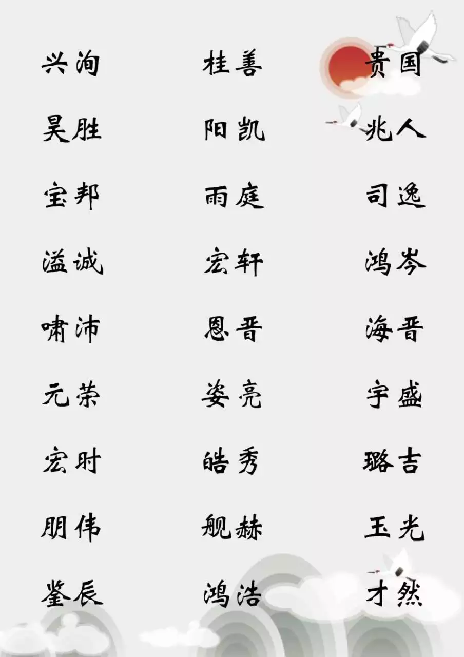 4、年出生的男孩取什么名字:年出生的宝，取什么名字好，姓氏李