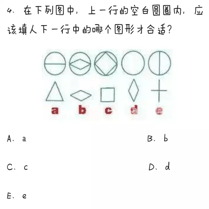 4、测试智商的测试题免费:测测你的智商智力题