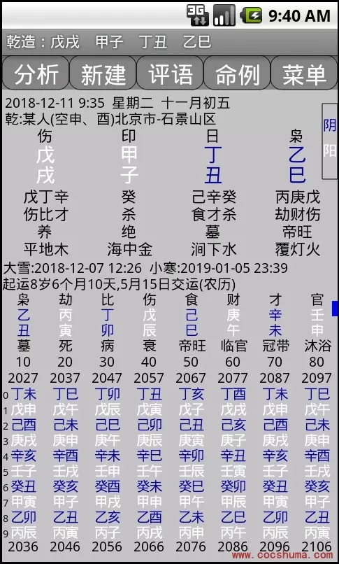 7、用的算命软件:比较靠谱的算命软件有哪些？