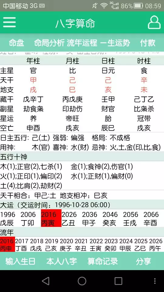 9、免费算我有几次婚姻八字命理:命理八字免费测有几次婚姻