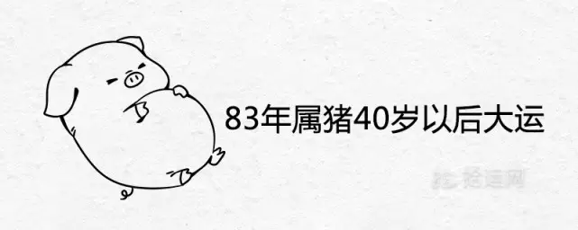 5、83年属猪的人命好不好:年属猪人的命运