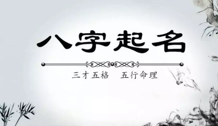 2、在线取名免费生辰八字公司取名:免费生辰八字起名