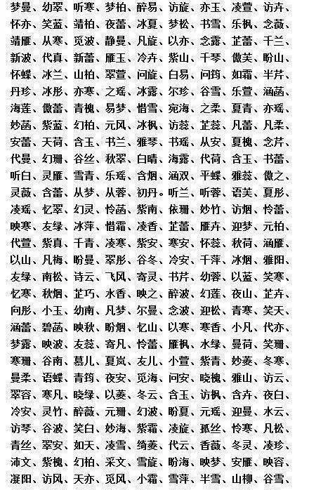 7、八字网名霸气冷酷:四字网名霸气冷酷