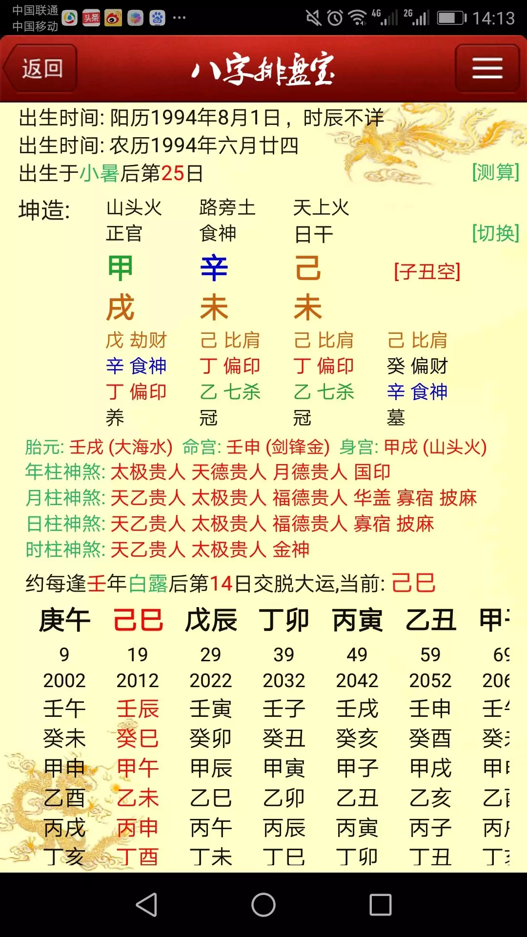 5、来看看这个八字，有没有正缘？什么时候出现？对方是什么样的人？