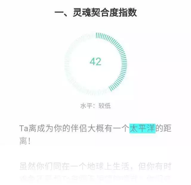 5、恋爱契合度测试免费:恋爱契合度匹配徐昌陆,廖婷如何