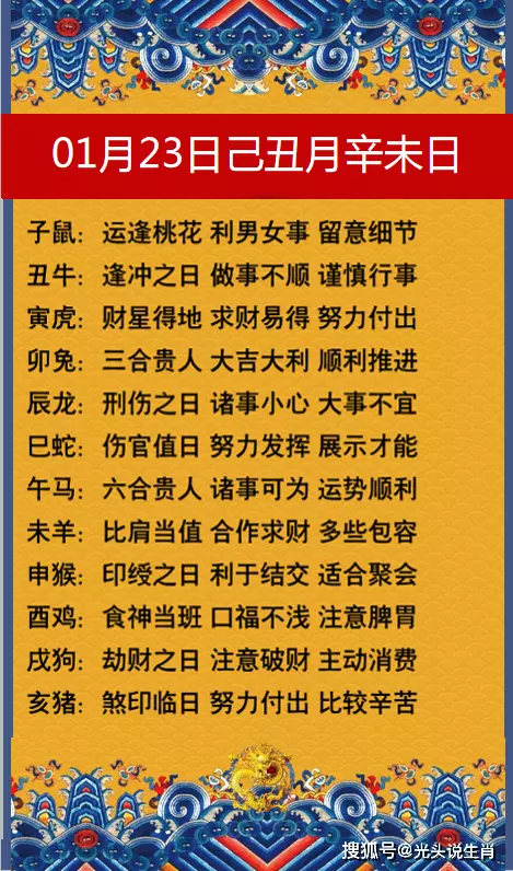 2、算命运势年运势:年各个生肖运势都如何?哪几个的运势？