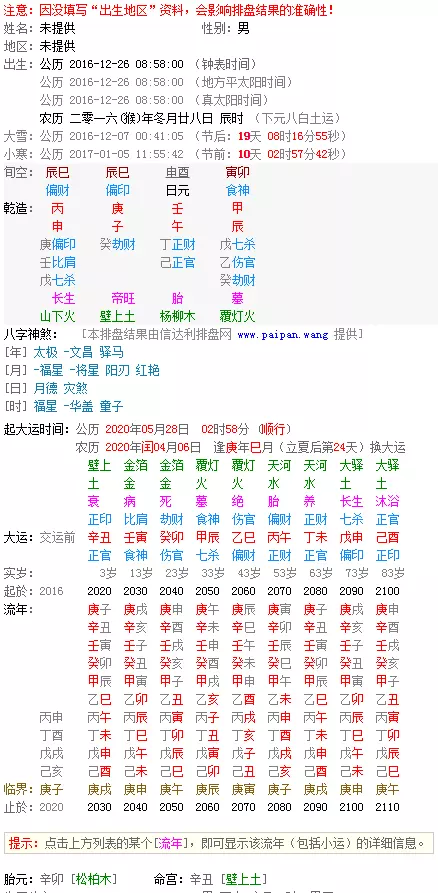 5、怎么看懂八字排盘:如何看懂八字排盘(八字算命入门级教程)精编版