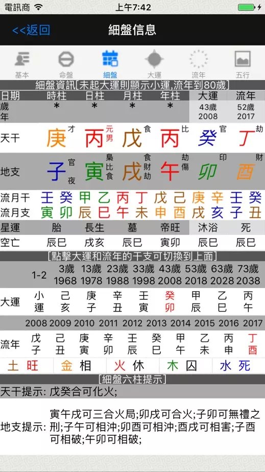 6、八字分析详解免费软件:用的八字算命软件而且是免费的有哪些？