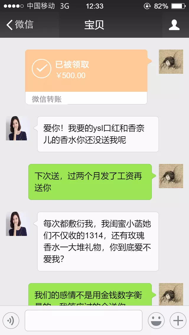 5、一个已婚男人想从他的情人那里借钱意味着什么？当然借钱的理由可以随便编的