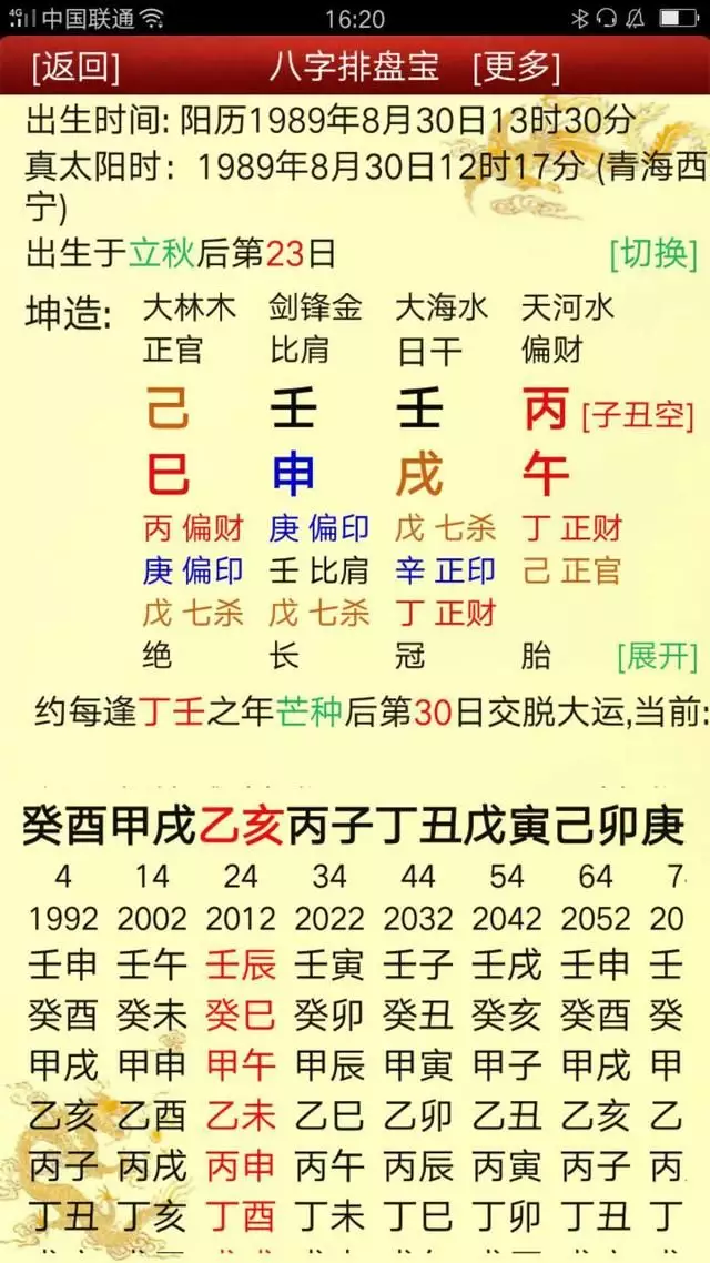 2、八字五行流通富贵之命:什么生辰八字富贵命