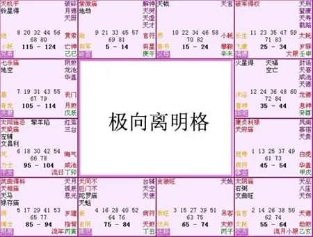 8、斗数好命命盘:命盘是否好命