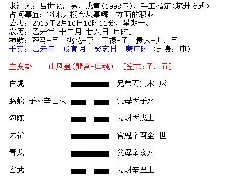 2、给自己摇一卦:给自己摇一卦我和我爱的人能在一起吗