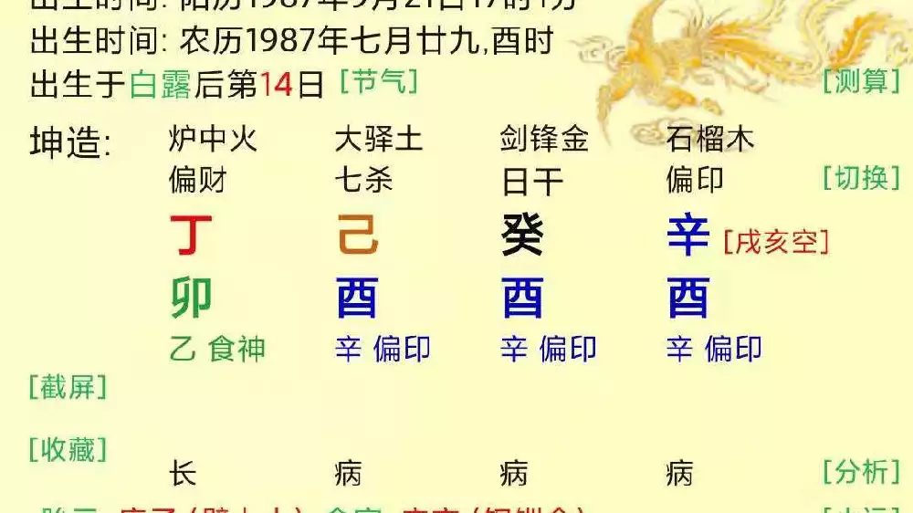 5、八字看你命中注定的丈夫:怎样从八字中看出那五行代表其妻子或丈夫