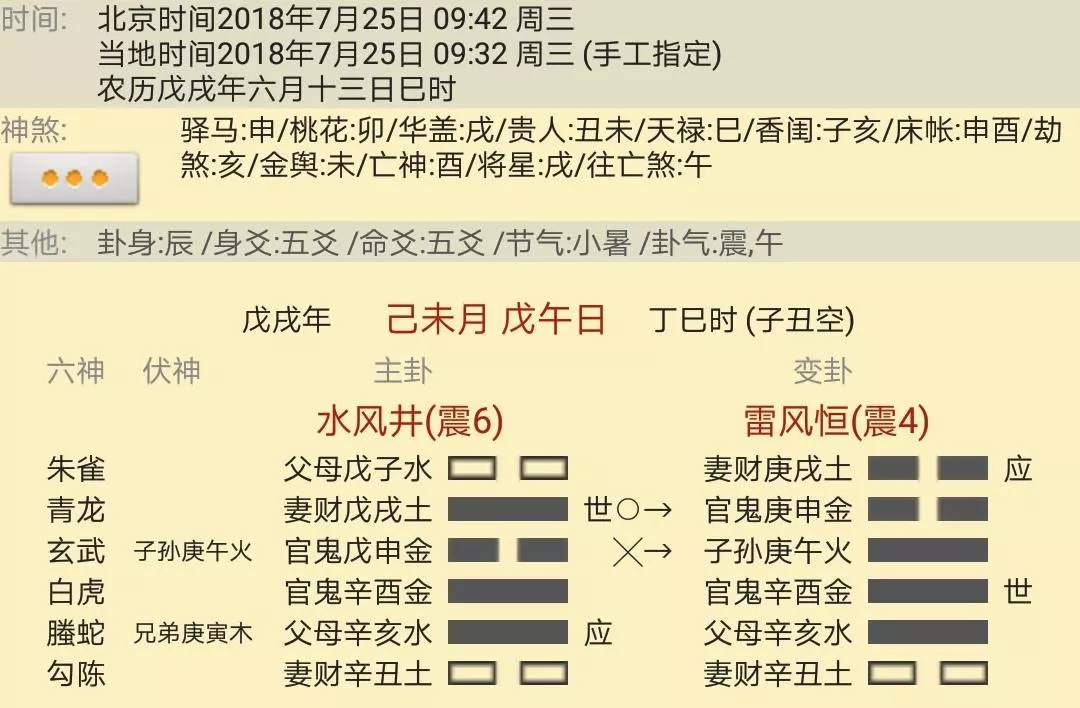 2、免费给自己摇一卦:给自己摇一卦？