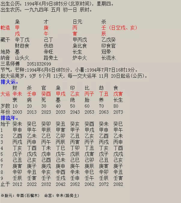 1、戊寅日庚午日婚配好吗:女戊寅日柱和男乙巳日柱婚配和吗