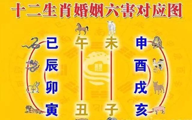 4、各属相婚配禁忌:属相婚配的五行命相