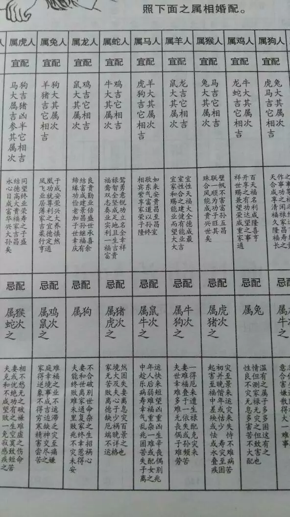 3、65年8月3日出生的男人与79年1月13日出生的女人婚配如何