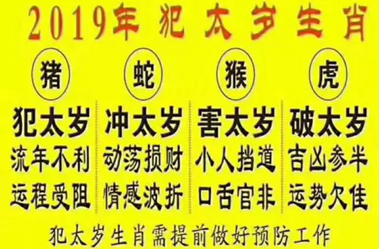 2、年犯太岁的生肖有哪几个:年羊年犯太岁的生肖有哪些