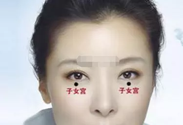 4、子女宫图看生几个孩子:从脸上哪里可以看到一生有几个子女