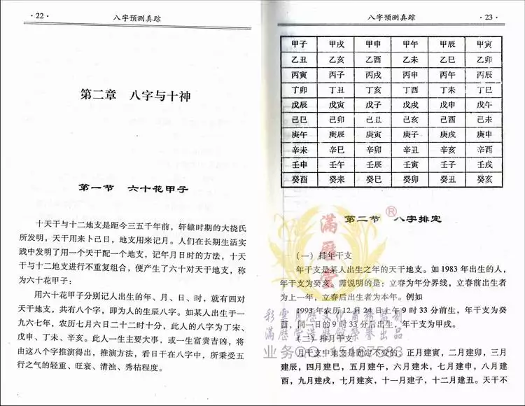 四柱预测详解免费算命：四柱预测学算命