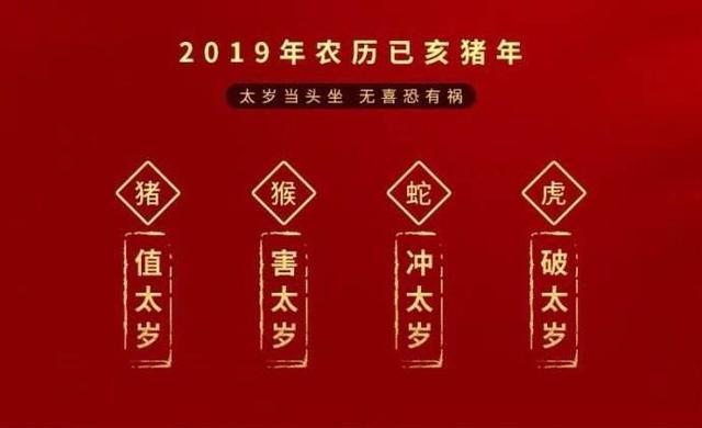 年什么年什么属相犯太岁：今年属什么生肖犯太岁