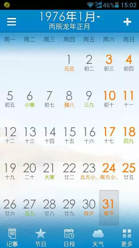 阳历年1月属相：公历77年1月16日属什么的