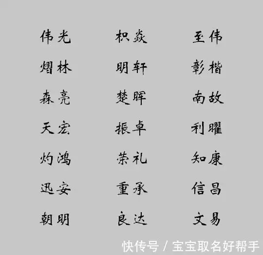 五行缺火分男孩名字大全：五行缺火的男孩子应该用哪些字作为名字呢？