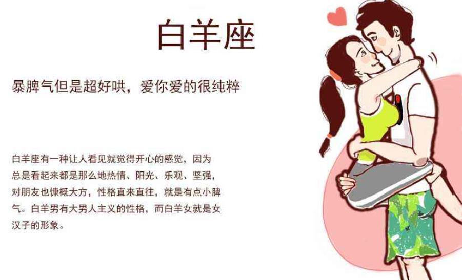 3、白羊女为什么招男人喜欢:白羊座的女生对喜欢的人有什么表现