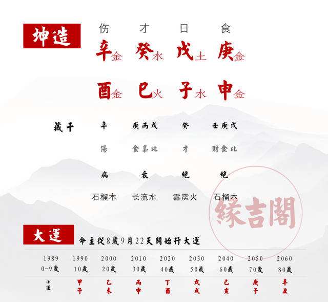 八字命主福元艮宫属西四命什么意思