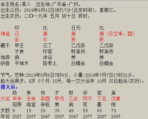 八字中命主福元的意思是什么