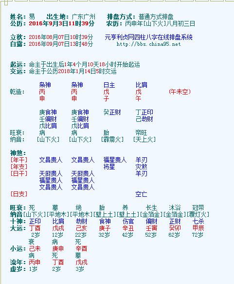 文江勇八字喜用神十二