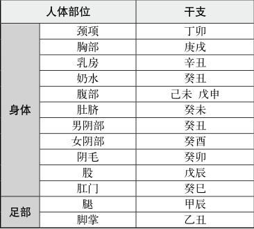 八字天干命主是什么意思