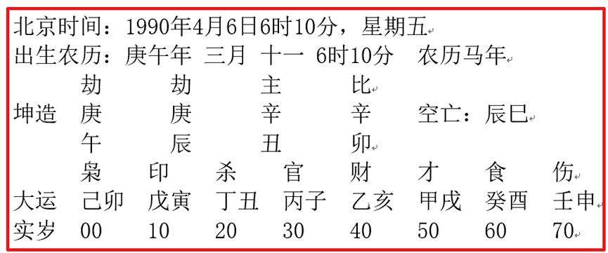 八字里乙戊癸什么命运