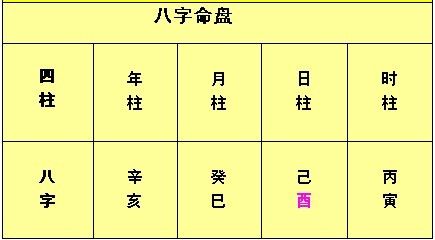 八字相合:八字巳与什么合